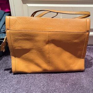 Isaac Mizrahi Tan Leather Tote